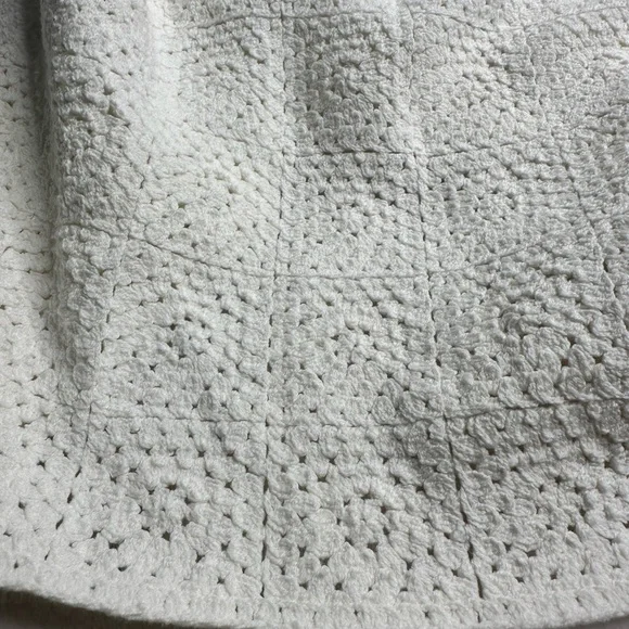 Art Class Sweater Knit Skirt Girls Size Medium 7/8 White Elastic Waist Lined - Picture 10 of 10